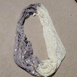 Infinity scarf 2 toned